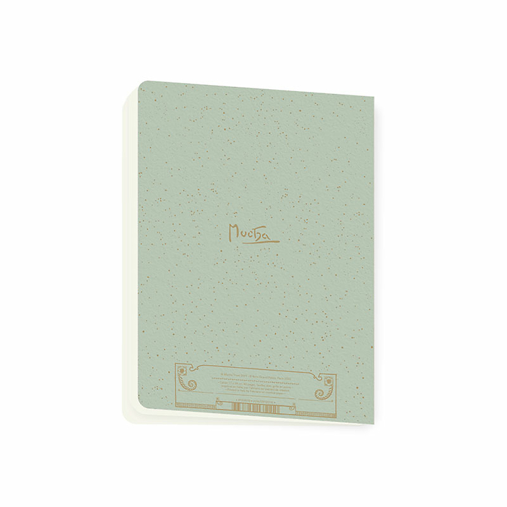 Cahier Alphonse Mucha - Tête byzantine : brune, 1897