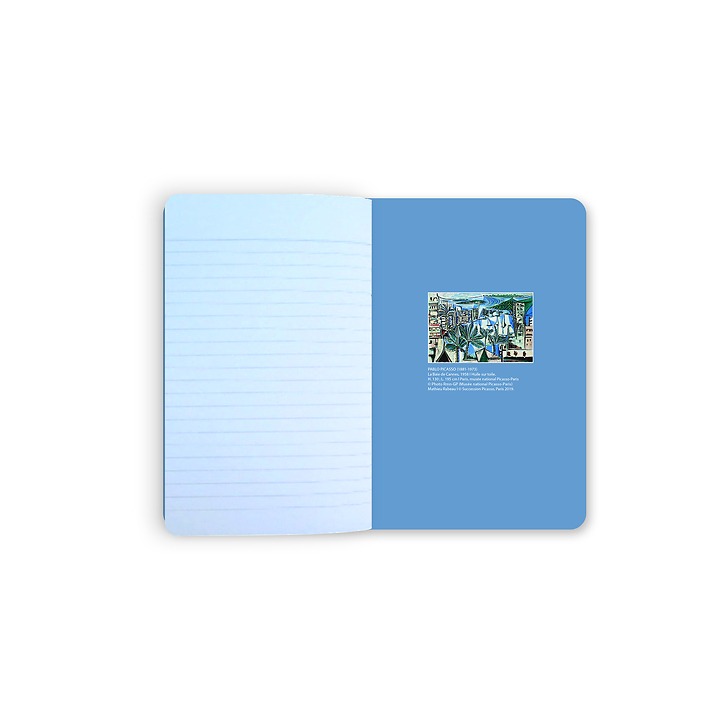 Carnet 10 x 16 cm "Picasso - La Baie de Cannes"