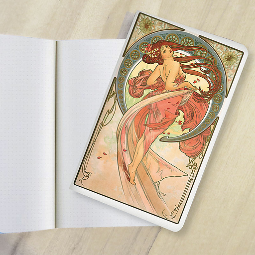 Small Notebook Alphonse Mucha - Dance / Music, 1896