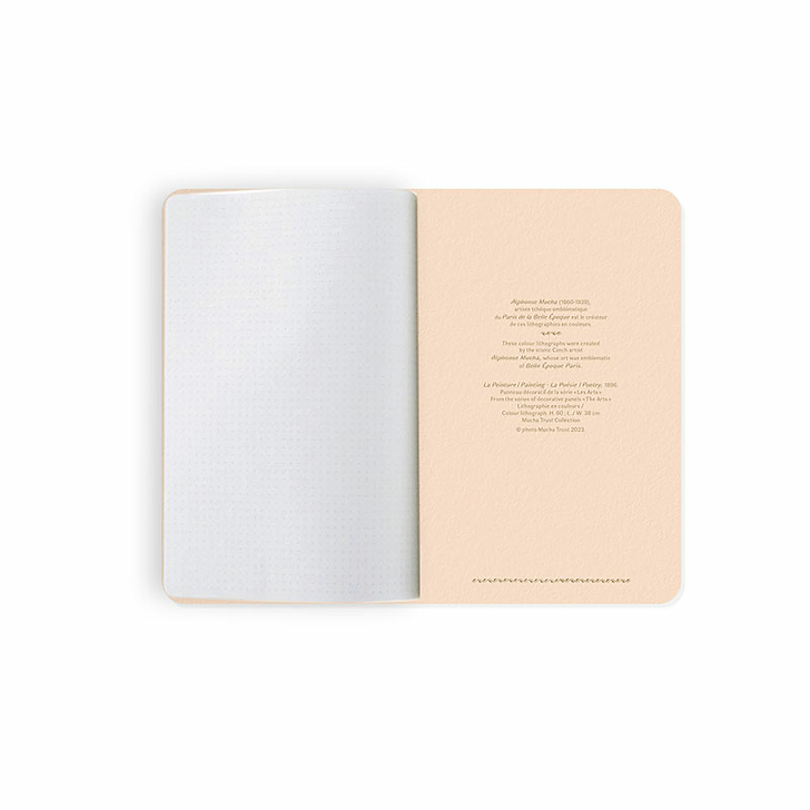 Carnet Alphonse Mucha - La peinture / La poésie, 1896