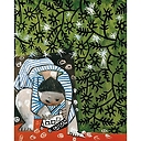 Enfant jouant avec un camion