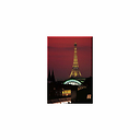 Magnet Alfred Wolf - La tour Eiffel et la verrière du musée d'Orsay depuis les toits du Louvre