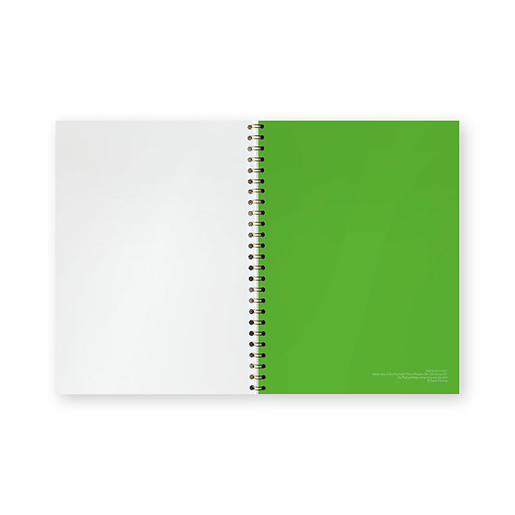 Cahier à spirale David Hockney - A year in Normandie, 2020-2021