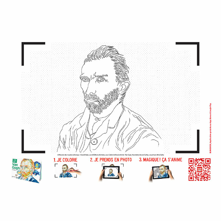 Van Gogh - Cahier de dessin animé