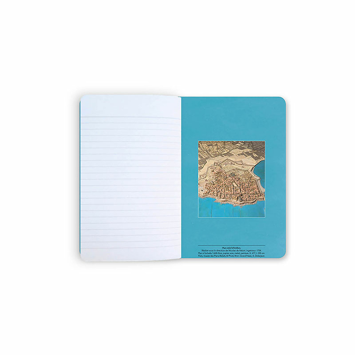 Carnet Musée des Plans-reliefs Nicolas de Nézot - Plan-relief d'Antibes