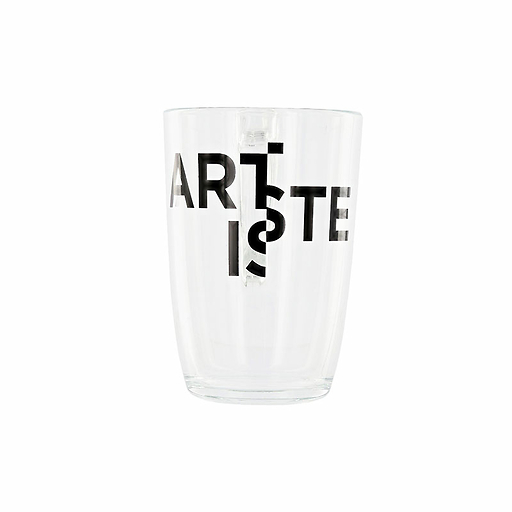 Mug en verre Artiste 32cl