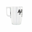 Mug en verre Artiste 32cl