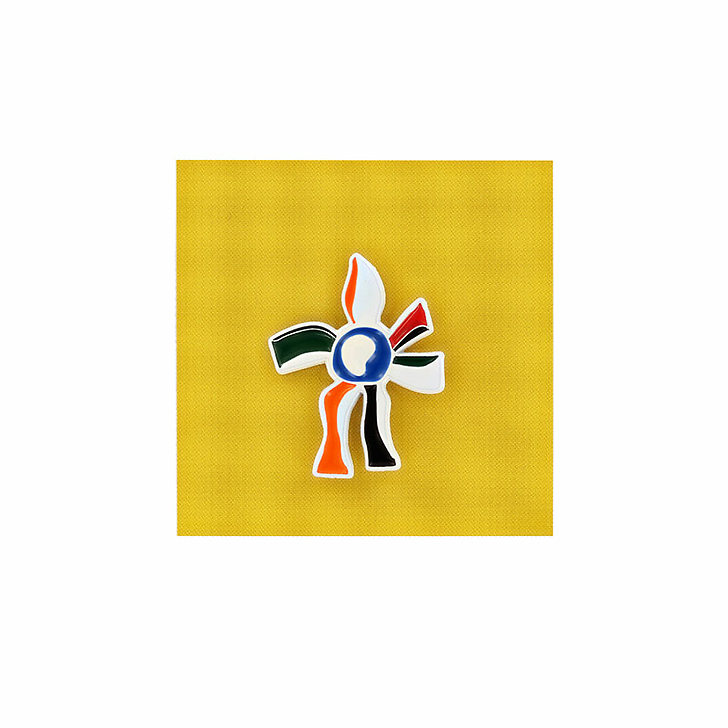 Pin's Fernand Léger - La fleur qui marche