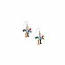 Boucles d'oreilles Fernand Léger - La fleur qui marche