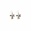 Boucles d'oreilles Fernand Léger - La fleur qui marche