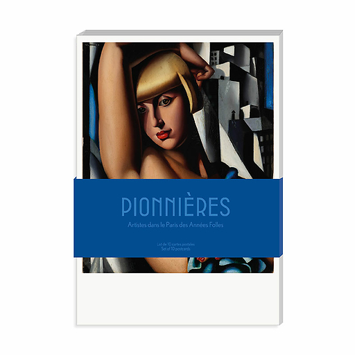 Lot de 10 cartes postales 14 x 20 cm - Pionnières Artistes dans le Paris des Années folles