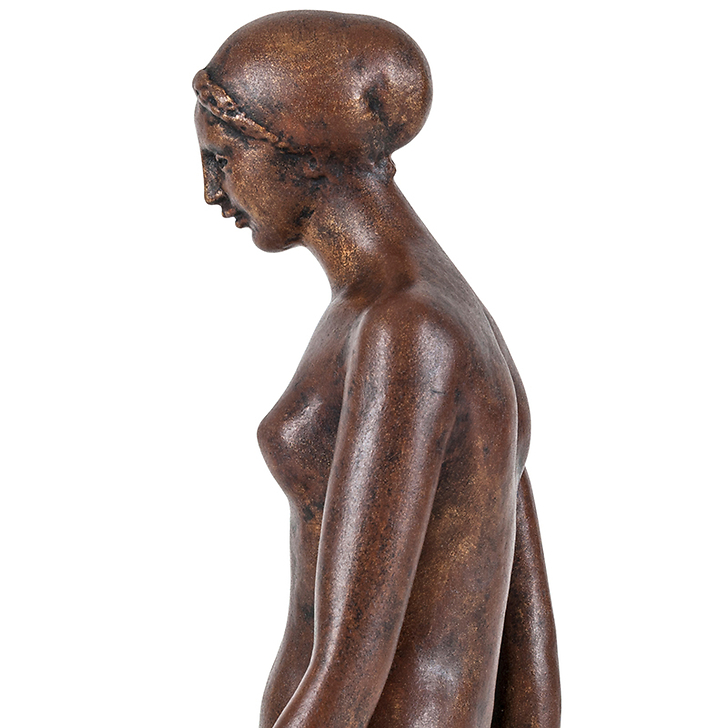 Statuette Woman sitting on her heels by Aristide Maillol