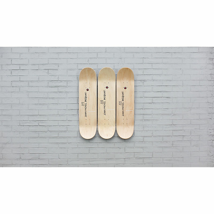 Skateboards Triptych Jean-Michel Basquiat - Untitled (Rotterdam), 1982 - The Skateroom