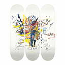 Skateboards Triptyque Jean-Michel Basquiat - Exu, 1988 - The Skateroom