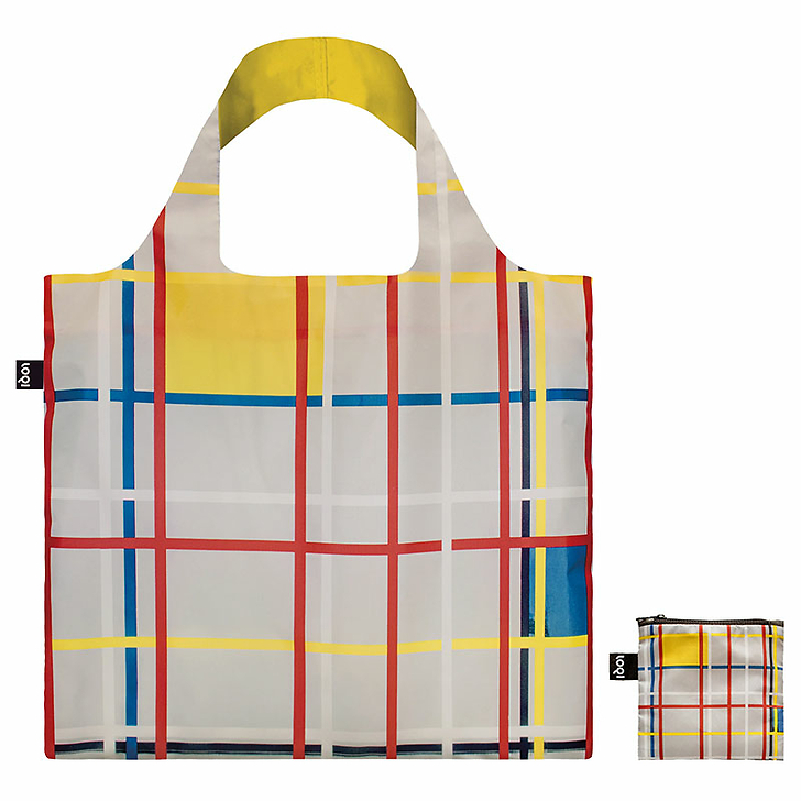 Sac Piet Mondrian - New York City 3 recyclé - 50 x 42cm - Loqi