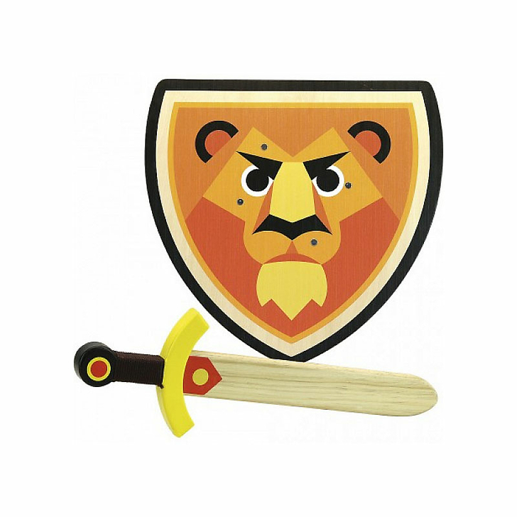 Set Bouclier et épée Lion