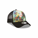 Casquette réglable A-Frame Trucker Vase de fleurs Noir - New Era x Louvre