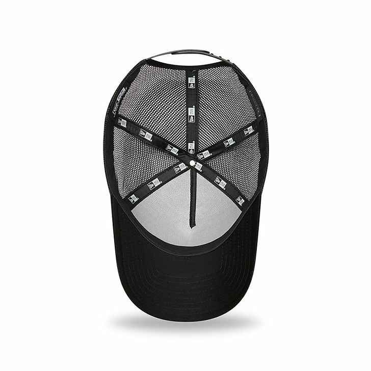 Casquette réglable A-Frame Trucker Vase de fleurs Noir - New Era x Louvre