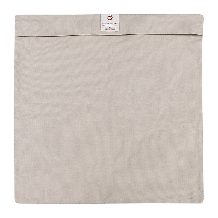 Housse de coussin bronze Herbier du roi Château de Versailles 2022 50x50cm