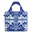 Sac Mark Conlan - Grèce Antique Bleu et blanc recyclé - 50 x 42cm - Loqi