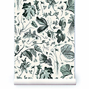 Non-woven Wallpaper Herbier du roi - Green - Château de Versailles - 270 x 53 cm - Maison Baluchon