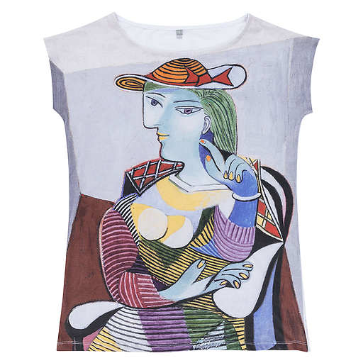 T-shirt Femme Pablo Picasso - Portrait de Marie-Thérèse, 1937 - Musée Picasso