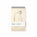 Carnet de croquis Aristide Maillol - Femme accroupie de dos, 1911 - Bloc de 30 feuilles 14 x 22 cm