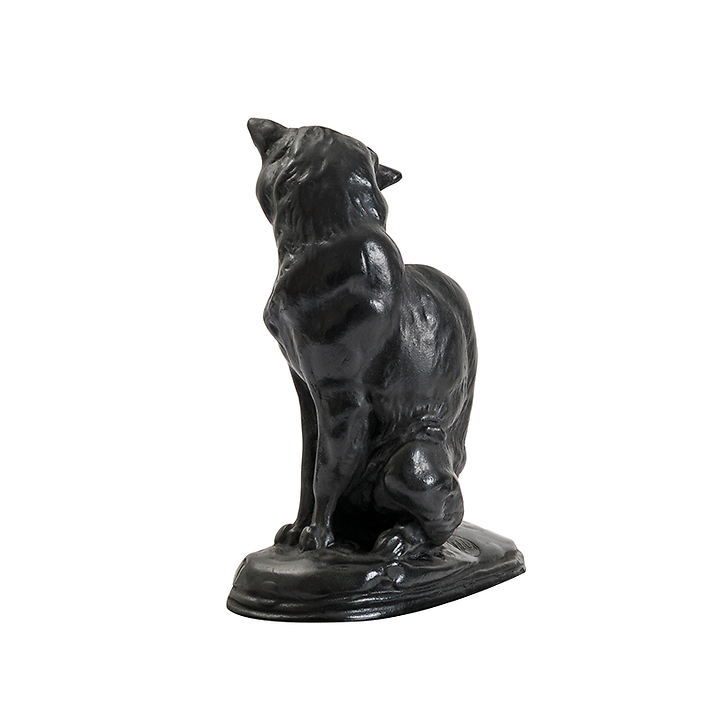 Seated cat - Fremiet