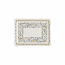 Plateau rectangulaire Toscana, 17,8 x 13,5 cm - Faïencerie de Gien