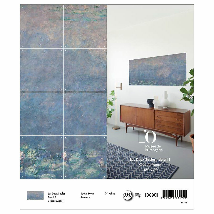 Décoration murale Claude Monet - Les deux saules - IXXI - 160 x 80 cm