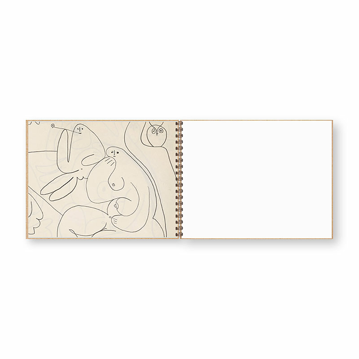 Cahier à spirale Pablo Picasso - Carnet d'études pour Le Déjeuner sur l'herbe, 1962