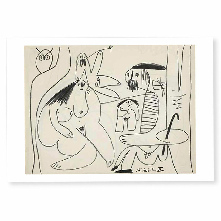 Lot de 9 cartes postales 14 x 22 cm - Nouveaux chefs d'œuvre. La dation Maya Ruiz-Picasso