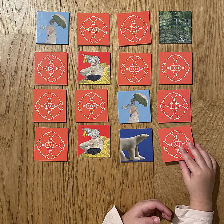 Mémo Musée d'Orsay - Jeu Mémory 60 cartes