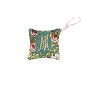 Mini-coussin parfumé vert Monogramme de Marie-Antoinette