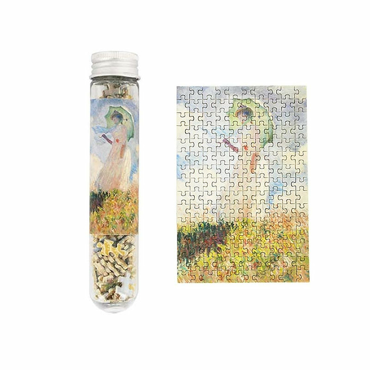 Micro Puzzle Claude Monet - Woman with umbrella turned to the left, 1886 - 150 pieces