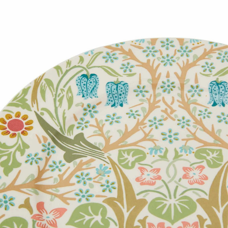 4 Assiettes dessert en porcelaine Morris & Co - 20 cm