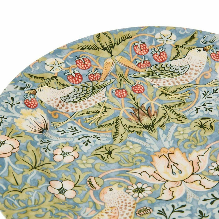 4 Assiettes dessert en porcelaine Morris & Co - 20 cm