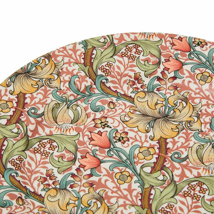 4 Assiettes dessert en porcelaine Morris & Co - 20 cm