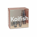 Set de 4 verres empilables Koifish - Bleu - Doiy