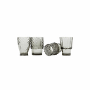 Set de 4 verres empilables Koifish - Gris - Doiy