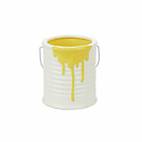 Ceramic Pen holder Painty Yellow - Balvi