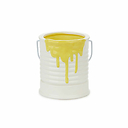 Ceramic Flower pot Painty Yellow - Balvi