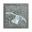 Plaque de zinc Focus Paris 6e arrondissement - Toit de Paris - 12 x 12 cm
