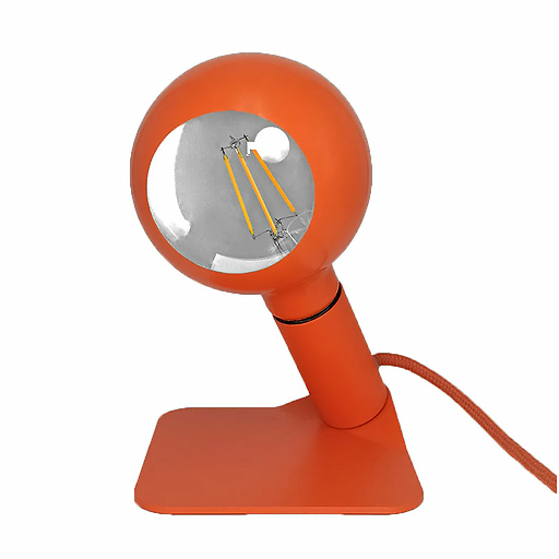 Lampe avec douille magnétique Iride Orange