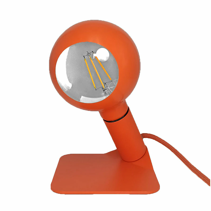 Lampe avec douille magnétique Iride Orange