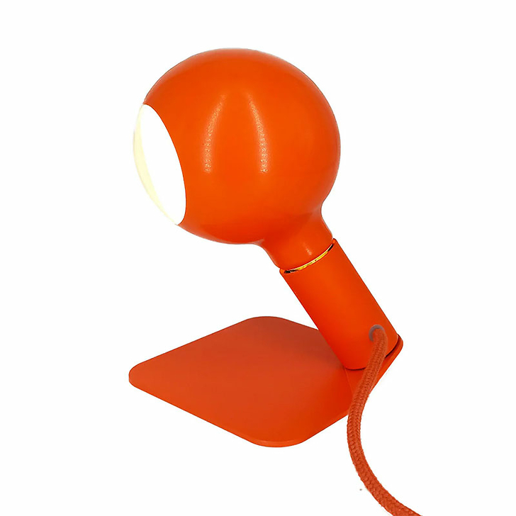 Lampe avec douille magnétique Iride Orange