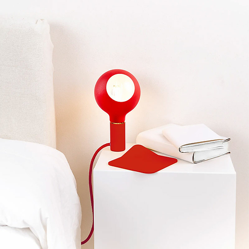 Lampe avec douille magnétique Iride Orange