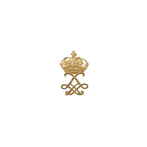 Broche magnétique monogramme Louis XIV