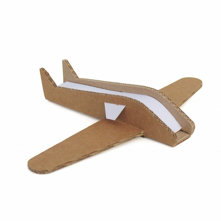 Kit créatif 6 avions à construire + Stickers - Pirouette cacahouète