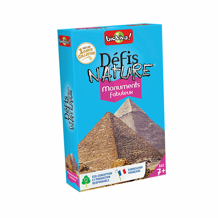 Jeu Défis Nature - Monuments fabuleux - Bioviva